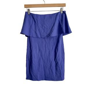 Lovers + Friends NWT Periwinkle Eric Strapless Mini Dress Size Small
